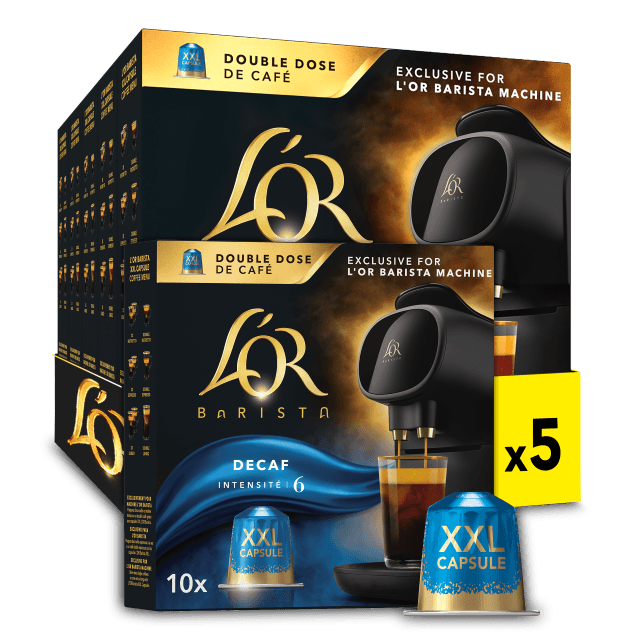Xxl Decaffeinated - 50 Coffee Capsules