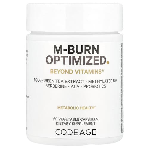 Codeage, M-Burn Optimized, 60 Vegetable Capsules