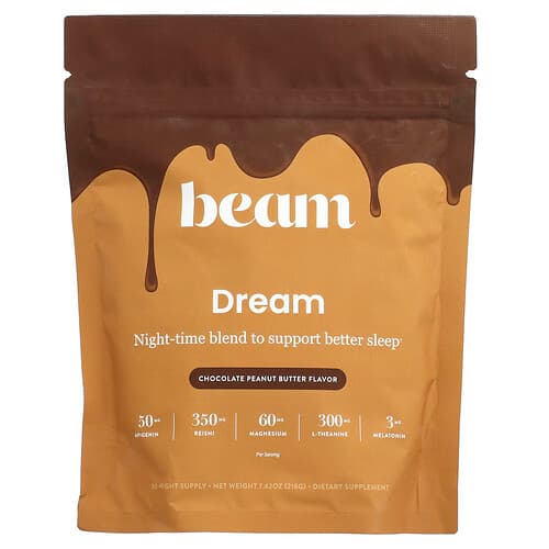 Beam, Dream, Chocolate Peanut Butter, 7.62 oz (216 g)
