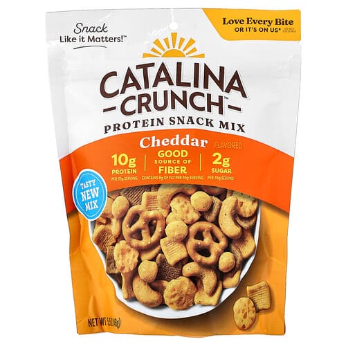 Catalina Crunch, Protein Snack Mix, Cheddar, 5.25 oz (148 g)