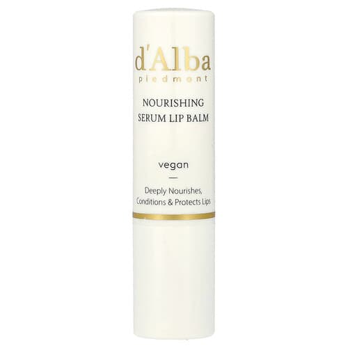 d'Alba, White Truffle Nourishing Serum Lip Balm, 0.12 oz (3.6 g)