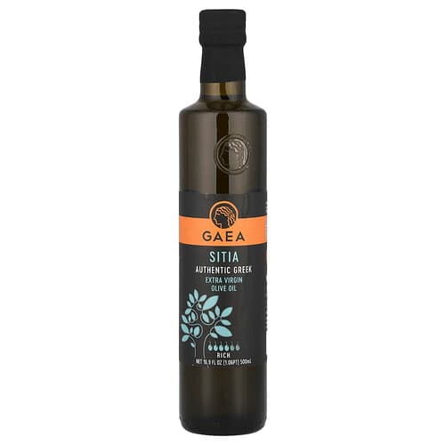Gaea, Sitia Extra Virgin Olive Oil, Rich, 16.9 fl oz (500 ml)