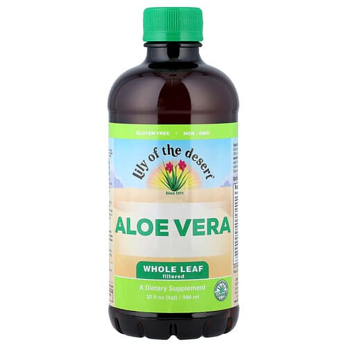 Lily of the Desert, Aloe Vera Juice, Whole Leaf, Filtered, 32 fl oz (946 ml)