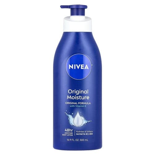 Nivea, Original Moisture Body Lotion, 16.9 fl oz (500 ml)