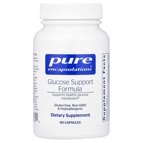 Pure Encapsulations, Glucose Support Formula, 60 Capsules