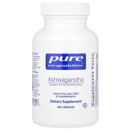 Pure Encapsulations, Ashwagandha, 120 Capsules (500 mg per Capsule)