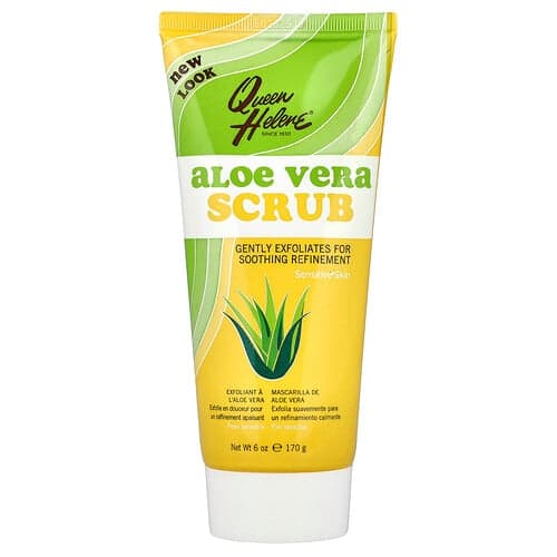 Queen Helene, Aloe Vera Scrub, Sensitive Skin, 6 oz (170 g)