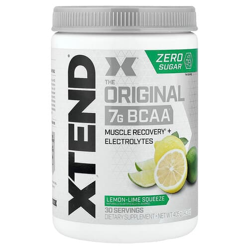 XTEND, 7G BCAA, Lemon-Lime Squeeze, 14.3 oz (405 g)