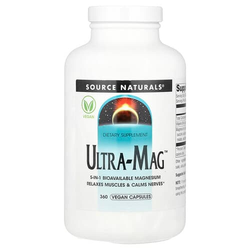 Source Naturals, Ultra-Mag™, 360 Vegan Capsules