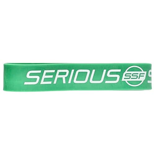 Serious Steel Fitness, 32 Inch Resistance Band, #4 Green, 1 Count