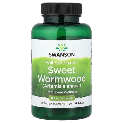 Swanson Vitamins, Full Spectrum® Sweet Wormwood, 425 mg, 90 Capsules