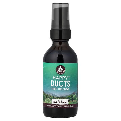 WishGarden Herbs, Happy™ Ducts Free The Flow, 2 fl oz (59 ml)